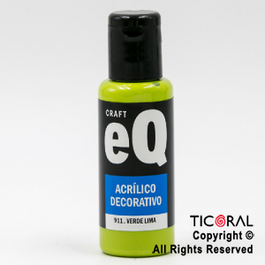 ACRIL.DECOR.EQ 911 VERDE LIMA 50ML X 1